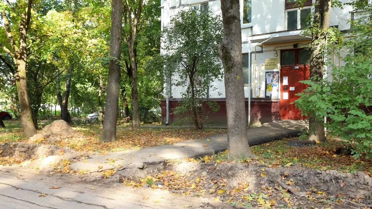 В Андреевке завершат благоустройство дворов у домов № 1—5 в октябре