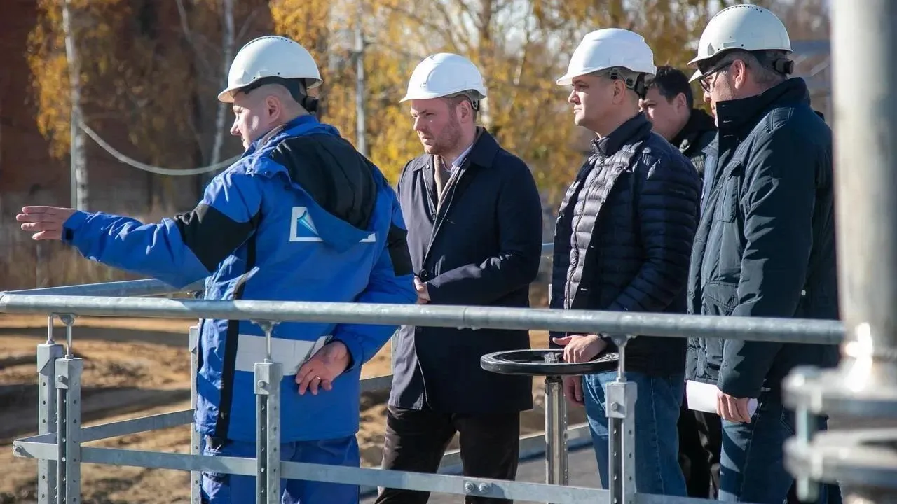 В Коломне завершают основные работы на очистных в Сергиевском