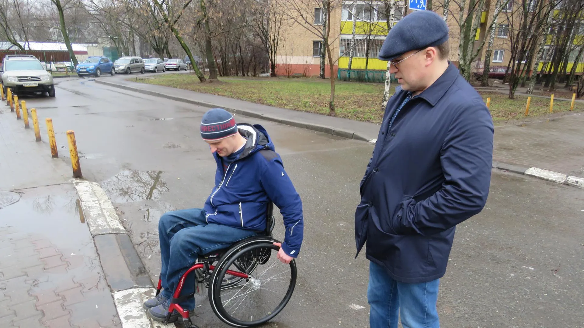 Две улицы в Мытищах адаптируют для инвалидов к маю