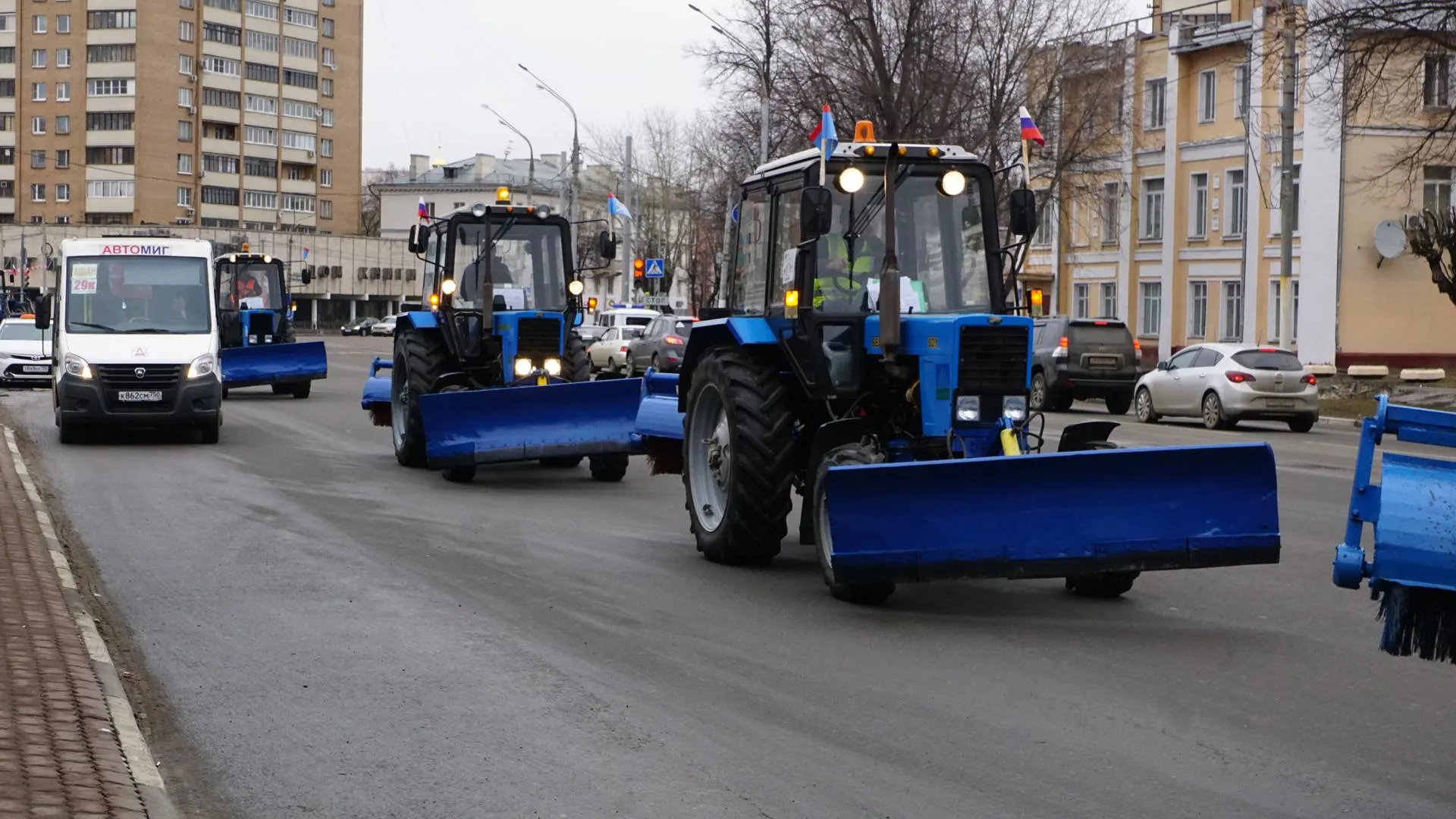 Парад коммунальной техники пройдет в Люберцах в пятницу