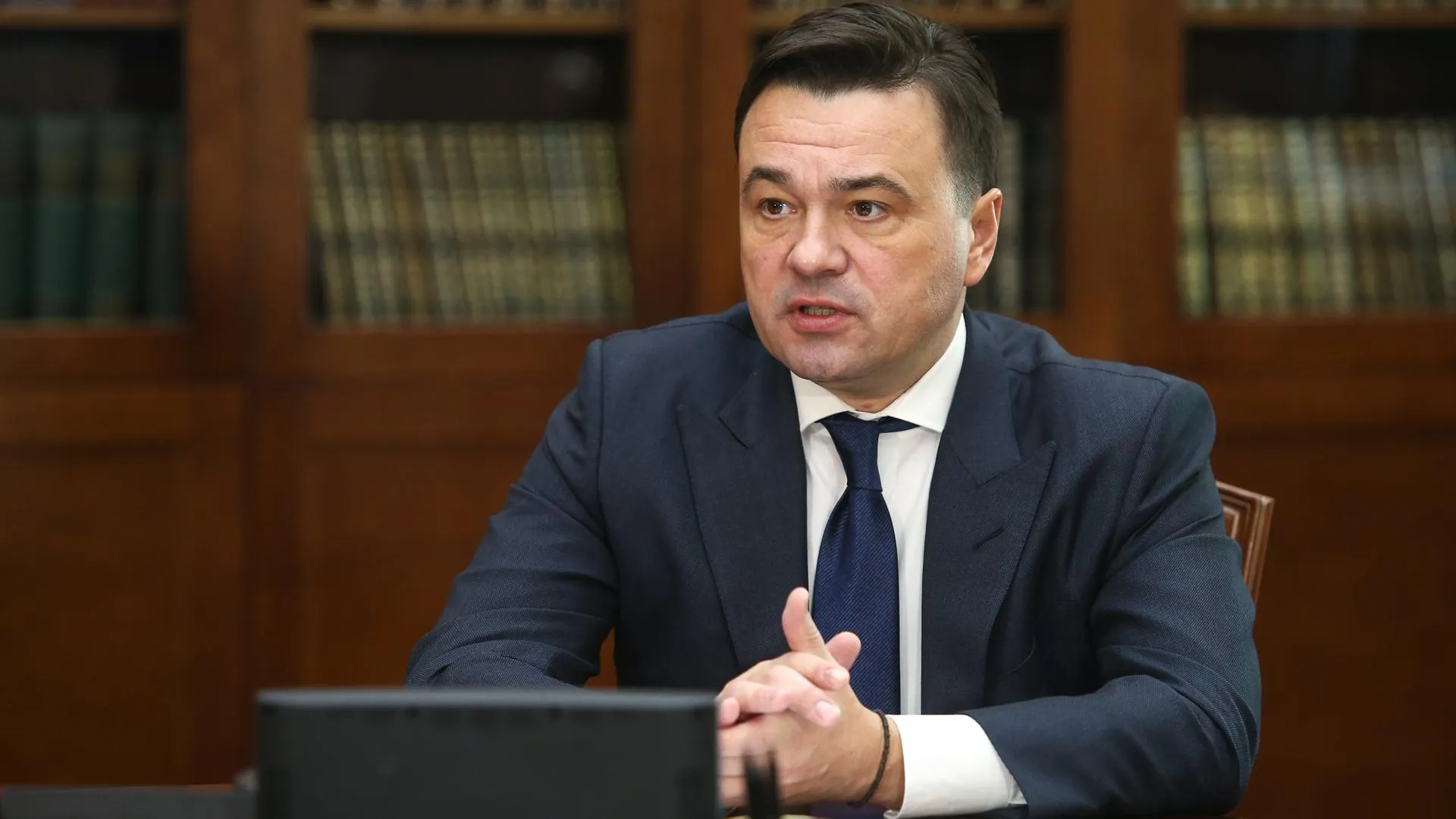 Воробьев поблагодарил митрополита Ювеналия за вклад в реставрацию Новодевичьего монастыря