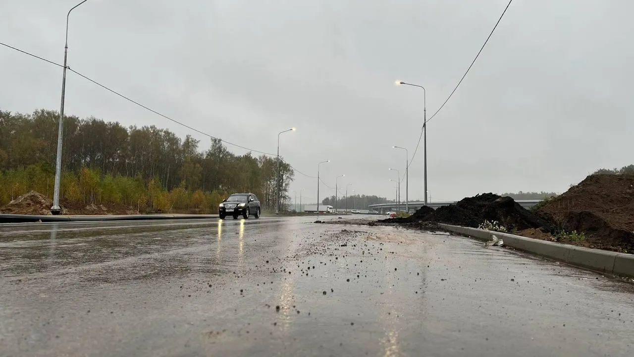 Съезд с Рогачевского шоссе открыт досрочно в Лобне