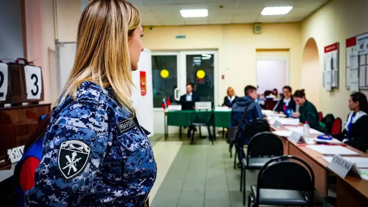 Росгвардейцы обеспечили правопорядок в период проведения Единого дня голосования в Подмосковье