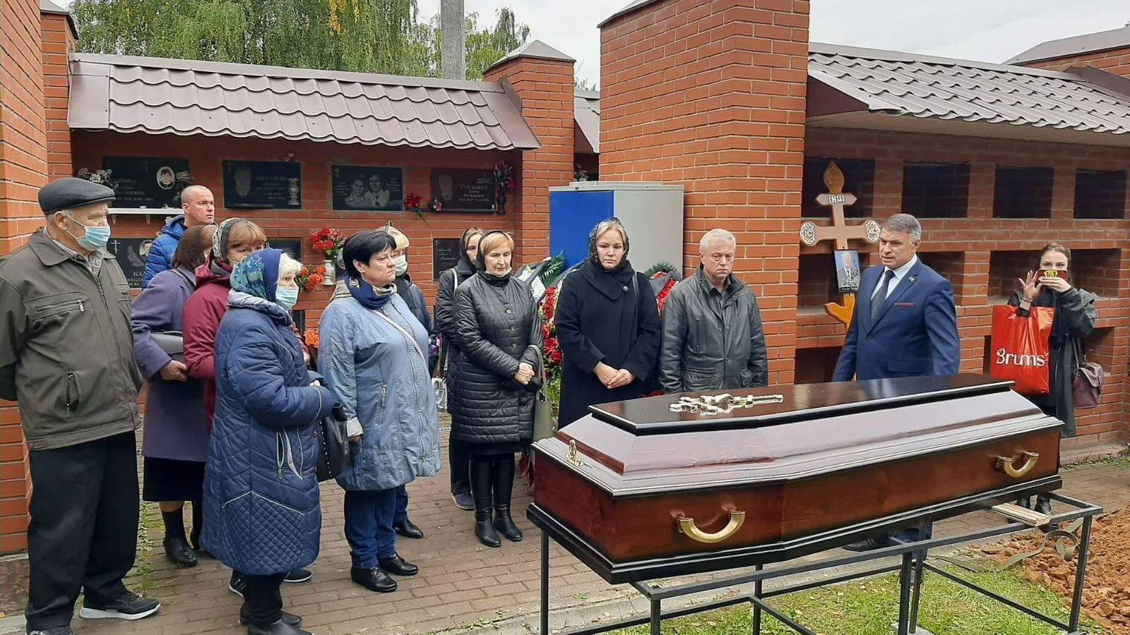 В Котельниках простились с ветераном ВОВ Дмитрием Авдеевым