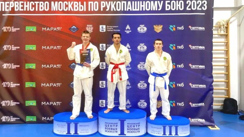 Спортсмен из Котельников занял второе место на первенстве Москвы по рукопашному бою