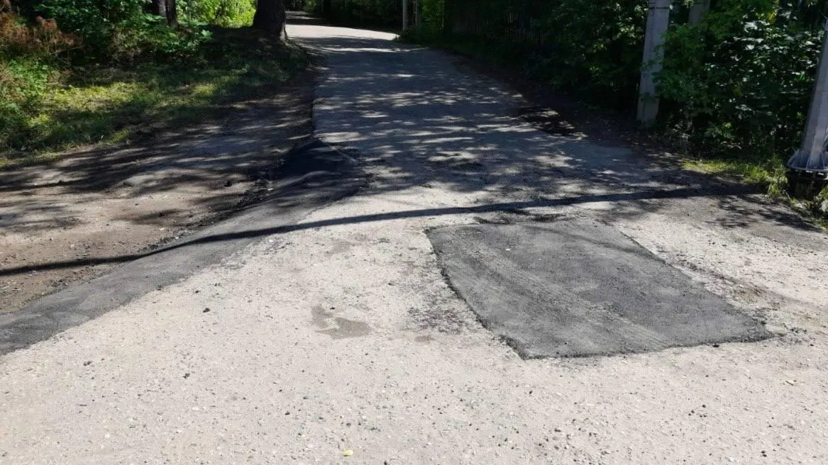 В Солнечногорске устранили дорожные ямы у детского сада