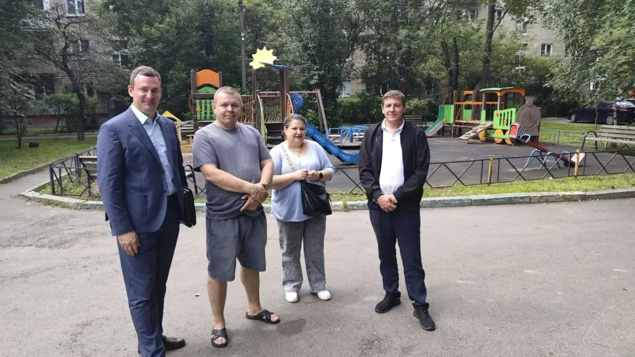 В Химках жители выбрали проект детской площадки