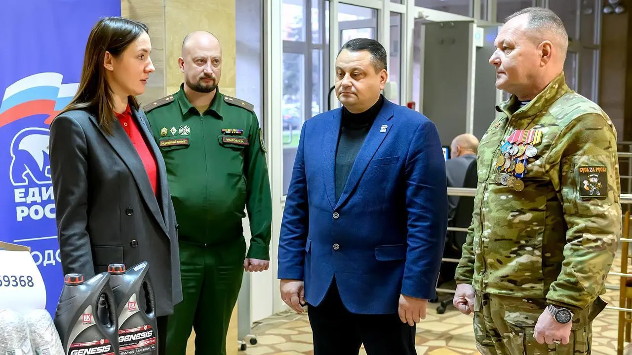 Три партии гуманитарной помощи отправили из Подольска в зону СВО