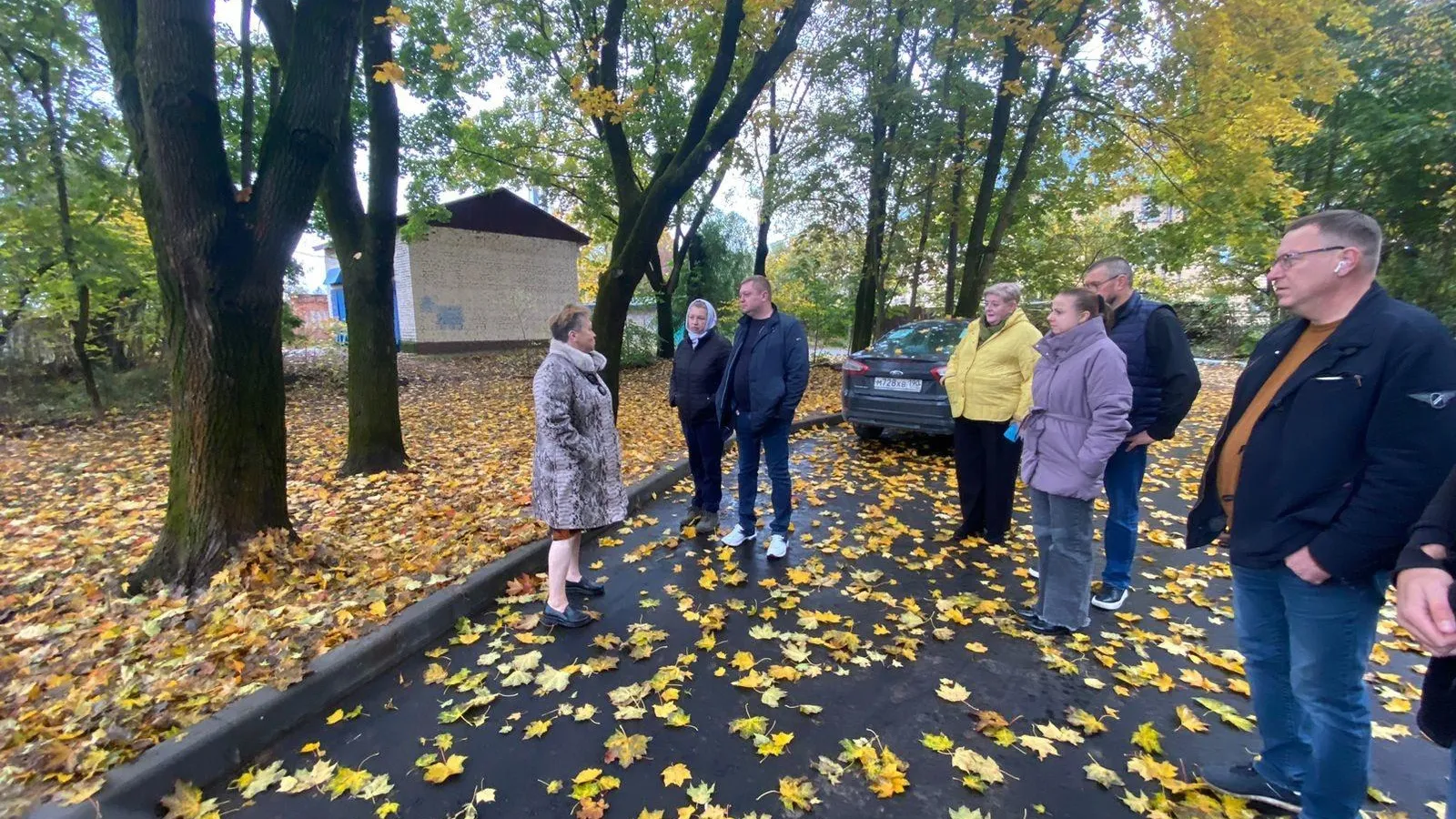 Дорогу к контейнерной площадке отремонтируют в поселке Тучково Рузы за 2 недели