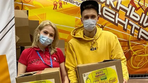 Рэпер T‑killah поучаствовал в работе штаба волонтеров в Красногорске
