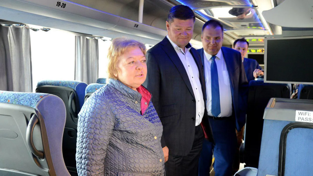 Автобусы повышенной комфортности вышли на маршрут Коломна – Москва
