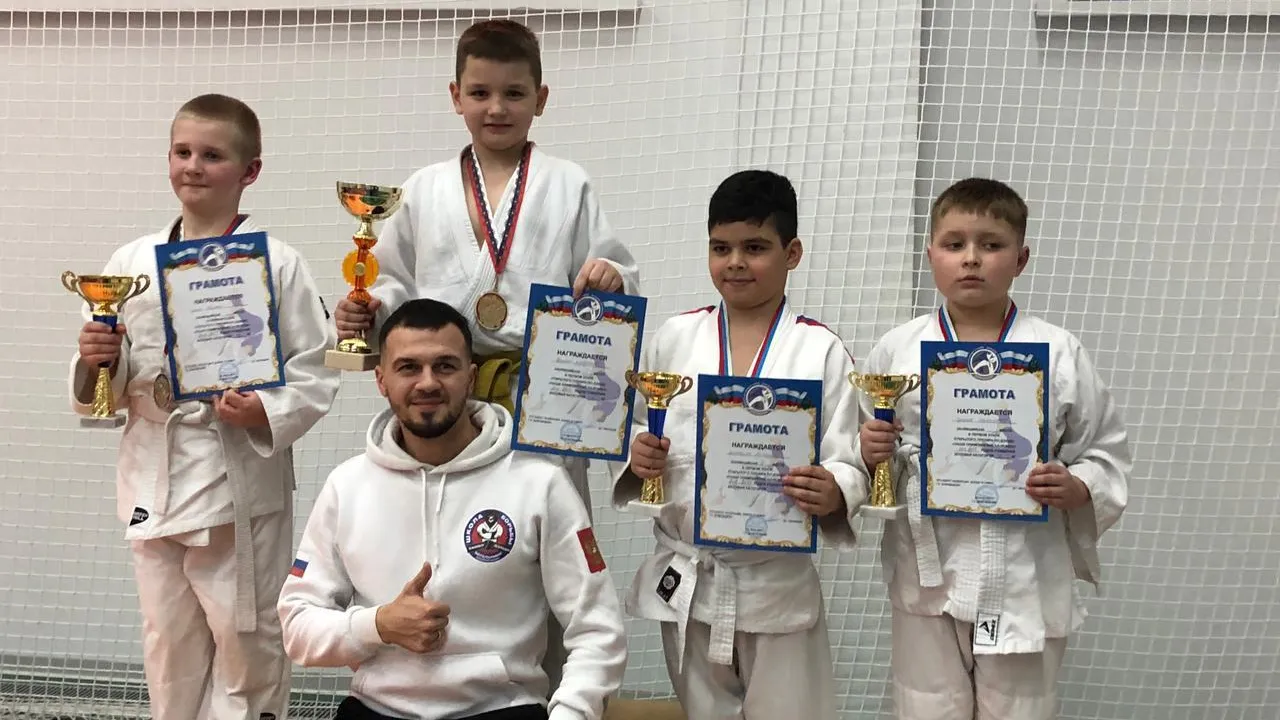 Спортсмены из Котельников заняли призовые места на турнире по дзюдо
