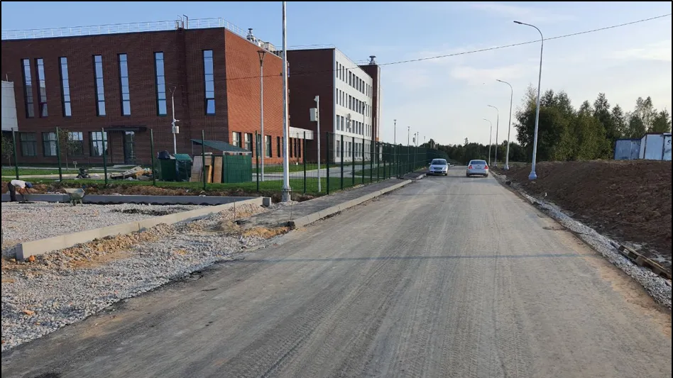 Дорогу к новой школе в Волоколамске отремонтируют