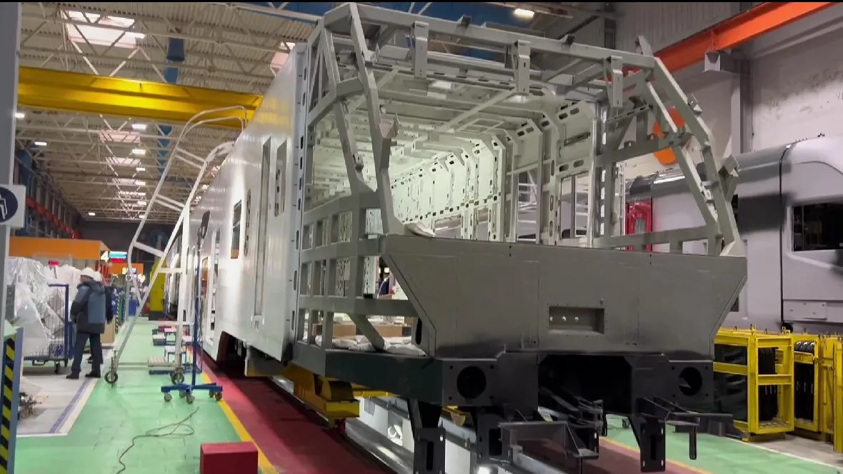 В Орехово-Зуевском округе собирают первый водородный поезд России