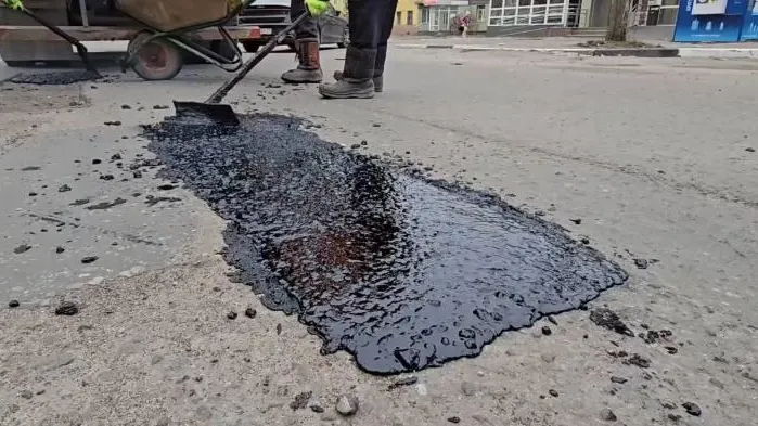 В Электростали отремонтировано 225 квадратных метров ям за неделю
