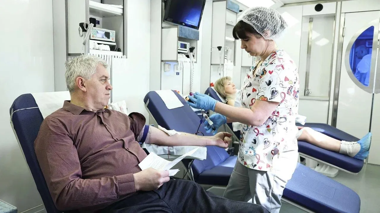 Подмосковный центр крови провел 130 выездных акций с начала года
