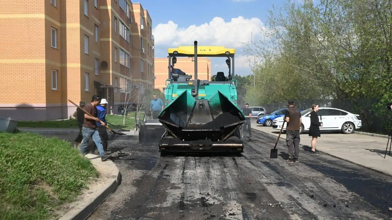 В Ленинском округе завершен ямочный ремонт дворовых территорий