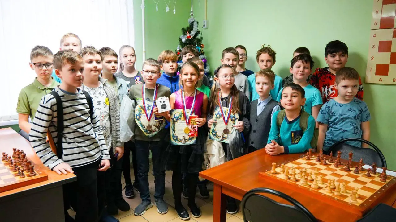 ХХ открытый Рождественский фестиваль по шахматам среди школьников прошел в Серпухове