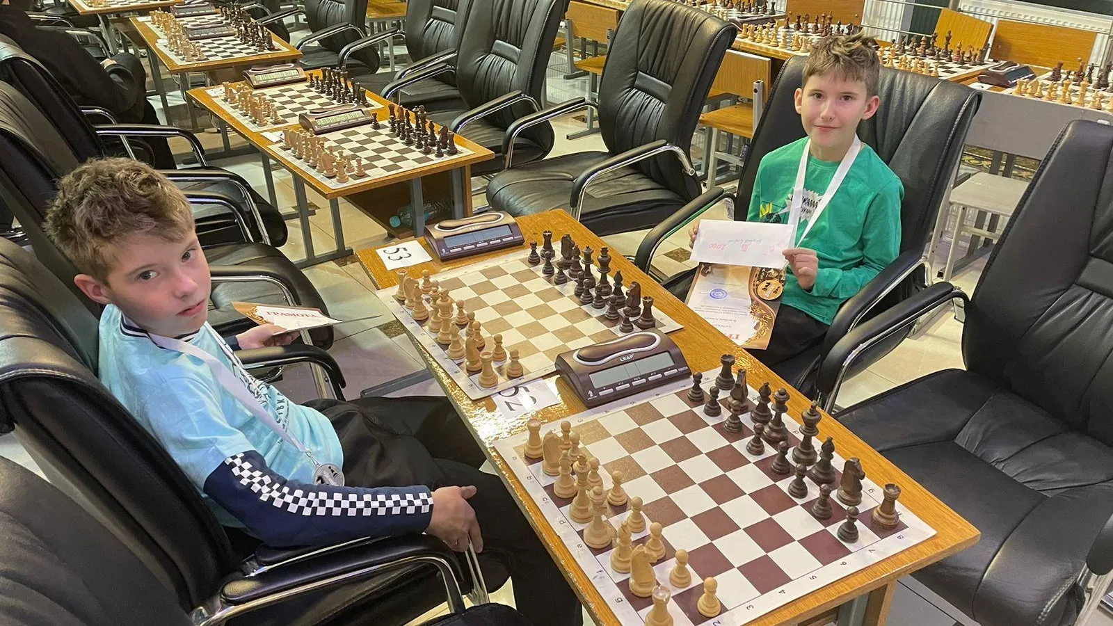 Каширяне совершенствуют свои навыки игры в шахматы