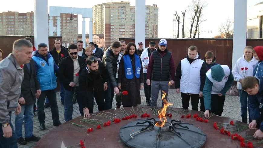 Автопробег в поддержку российских войск прошел в Щелкове