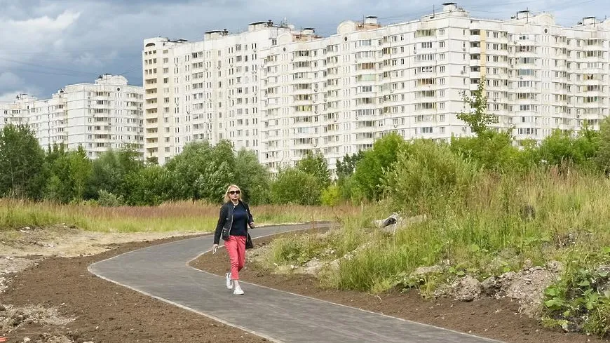 Новая пешеходная зона длиной 530 м соединит два микрорайона в Балашихе