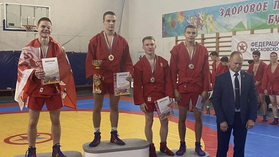 Спортсмен из Люберец занял 3 место на всероссийском турнире по самбо «Бородино»