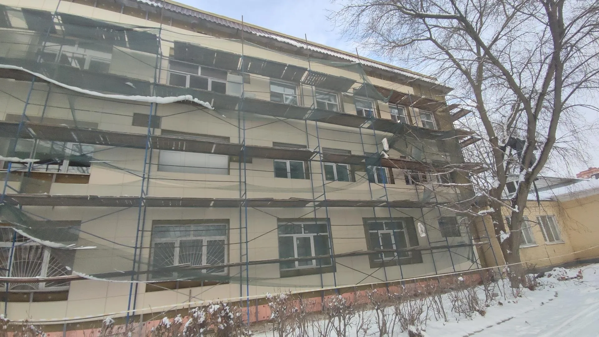 В Воскресенске капитально ремонтируют районную больницу