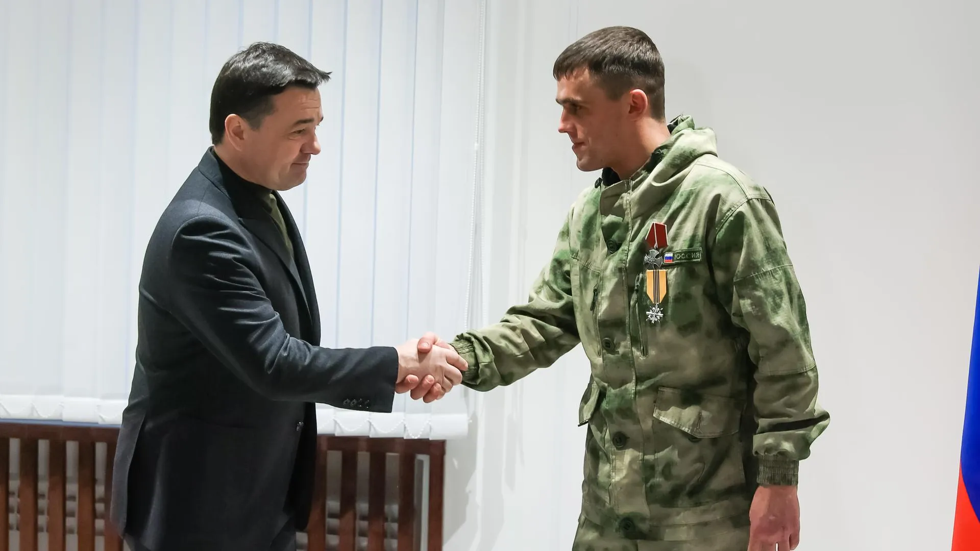 Воробьев: центр контрактников мы открыли, чтобы уделять максимальное внимание бойцам