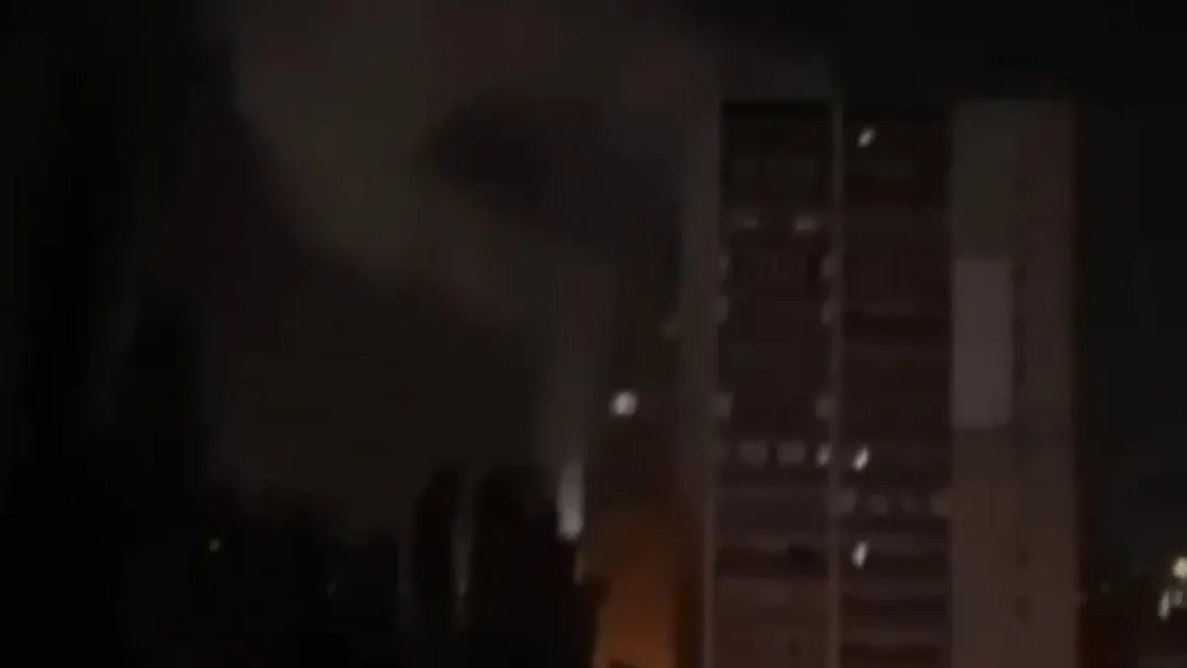 Беспилотник врезался в жилой дом в Воронеже