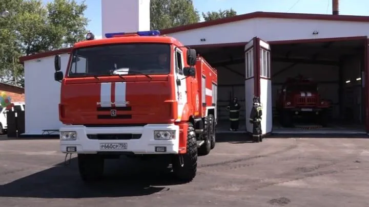 Новое пожарное депо появилось в Зарайске
