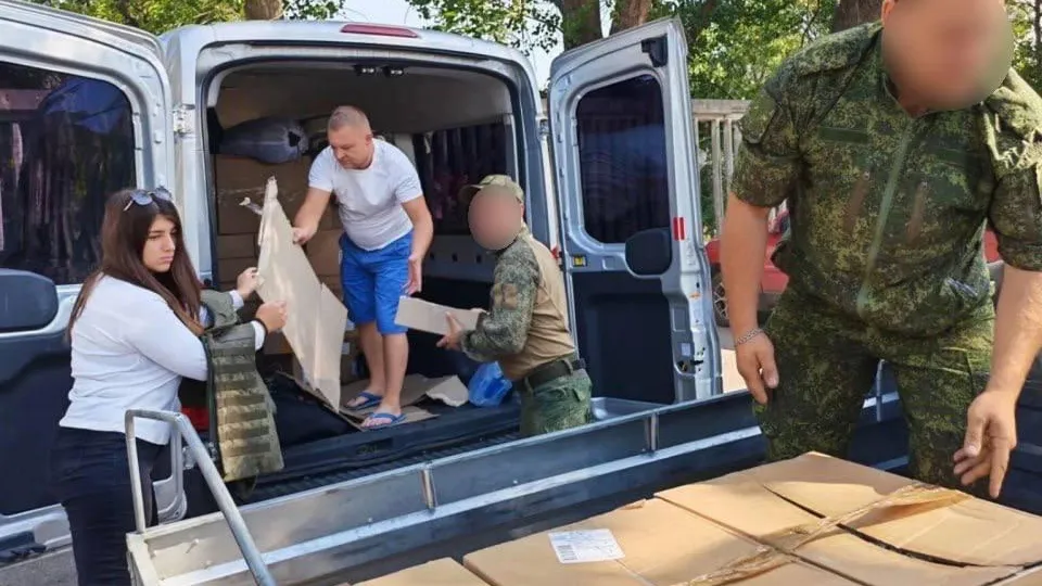 Гумпомощь из Орехово-Зуевского округа доставили военнослужащим