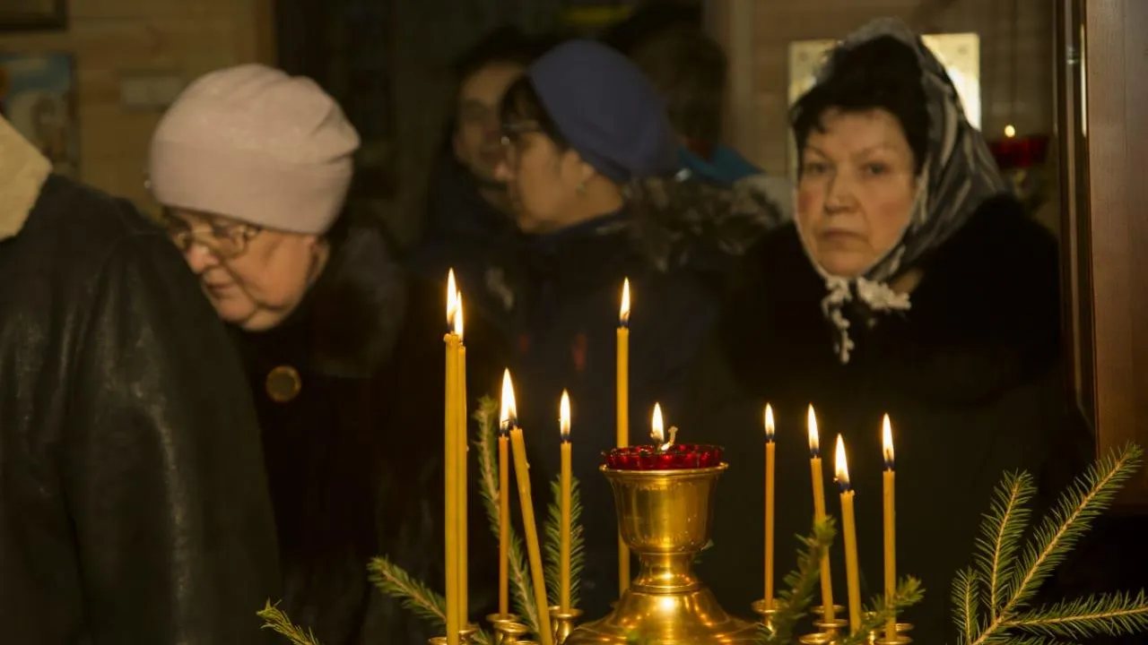 Богослужение на Крещение провели в главном храме Росгвардии в Балашихе