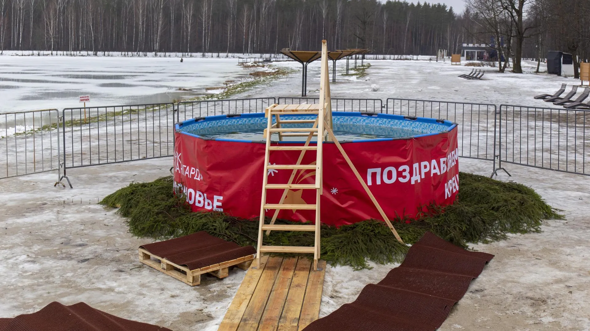 В Электростали прошла проверка мест для Крещенских купаний