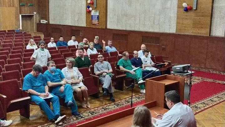 В госпитале Подмосковья прошел семинар на тему «Гипотиреоз. Тактика ведения»