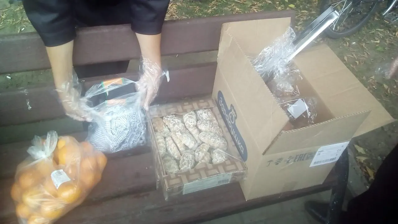 Волонтерам Подольска передали пряники и тушенку для бездомных