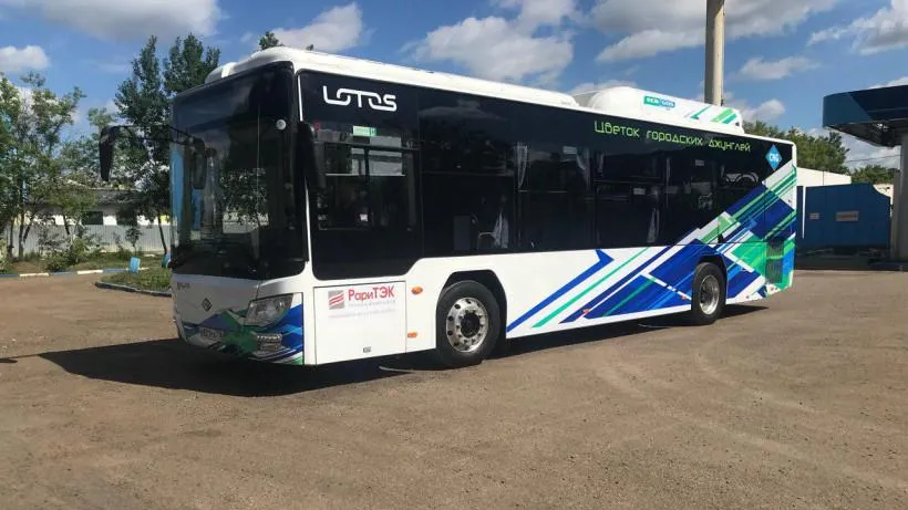 В Химках начали тестировать новый автобус на газовом топливе