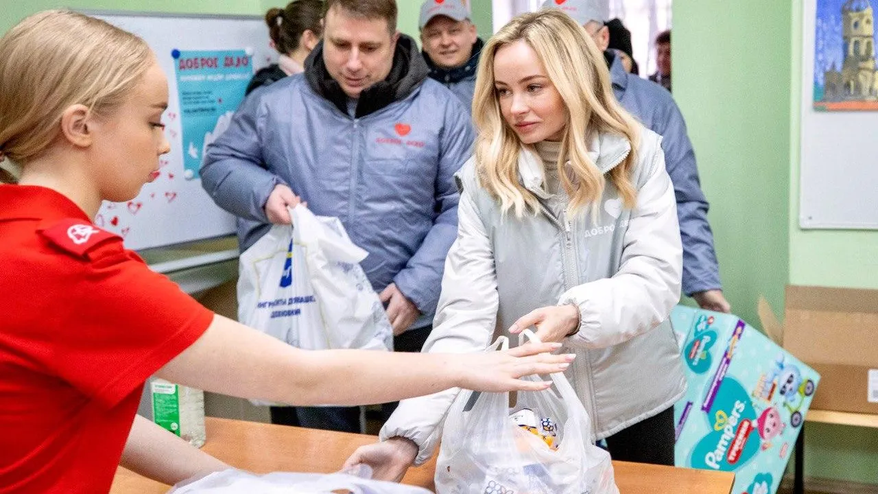 В Подольске в ходе акции «Доброе дело» собрали около 37 т гумпомощи