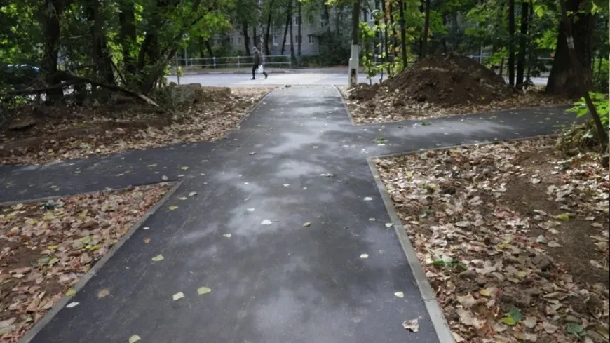 В Красногорске завершили работу по благоустройству «народных троп»