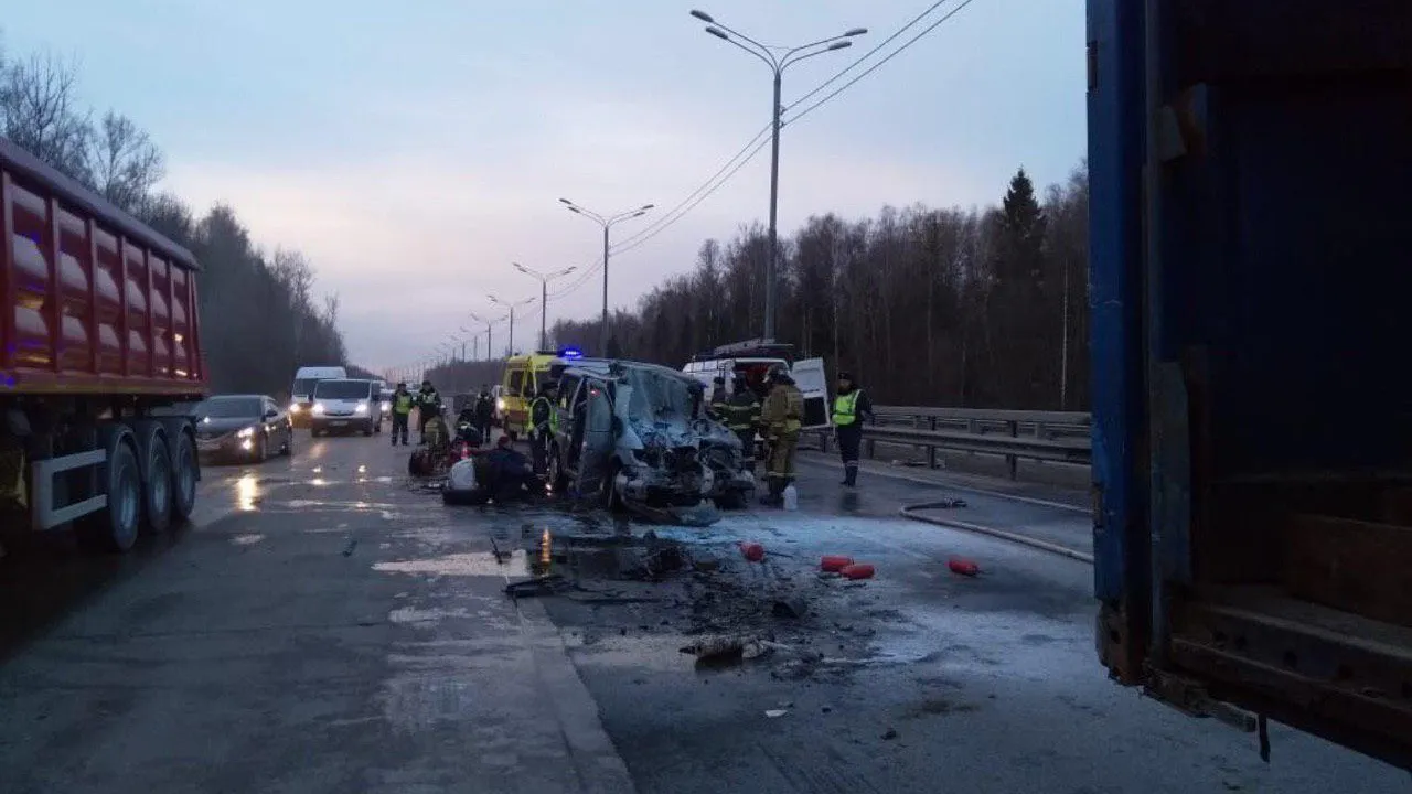 Названа вероятная причина смертельного ДТП на трассе в Домодедове