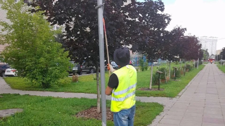 Коммунальщики привели в порядок 7 территорий в Подольске