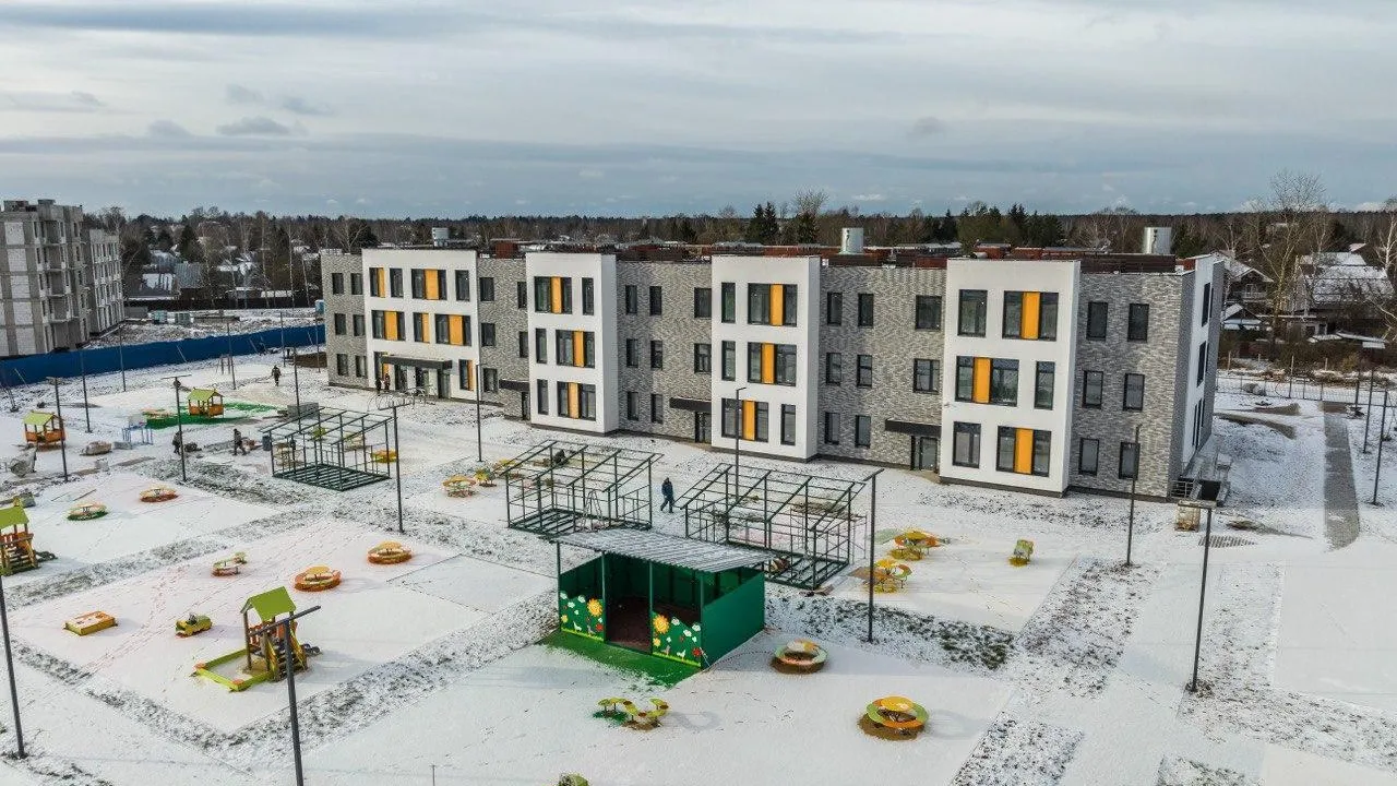 Детский сад на 360 мест в ЖК «Равновесие» Одинцовского округа почти готов