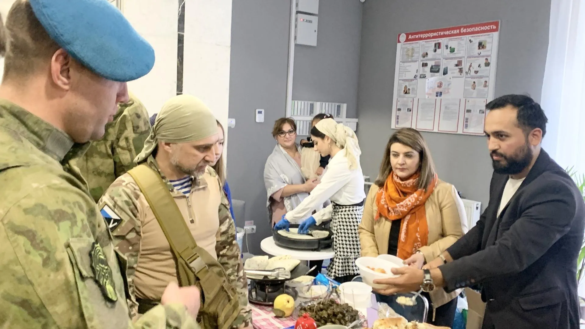 Бойцы СВО стали участниками фестиваля национальных культур в Балашихе