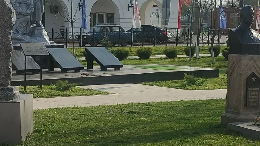 В Верее Наро-Фоминского округа обновляют Парк Памяти