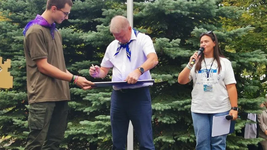 Первокурсникам в Королеве вручили символический ключ от знаний