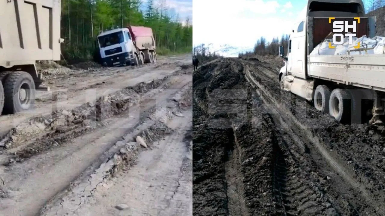 Аномальная трасса «Колыма» начала «уходить» под землю