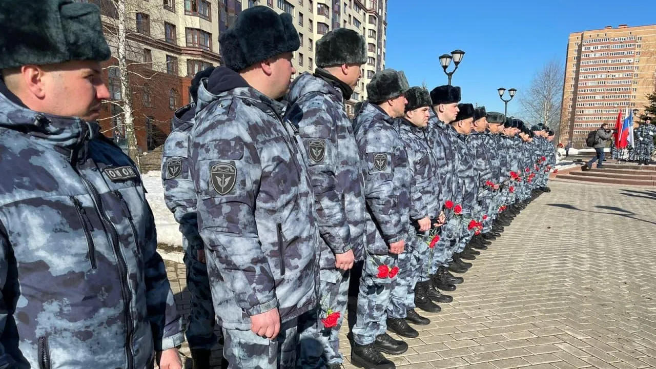 Подмосковные Росгвардейцы почтили память боевых товарищей, погибших на Северном Кавказе