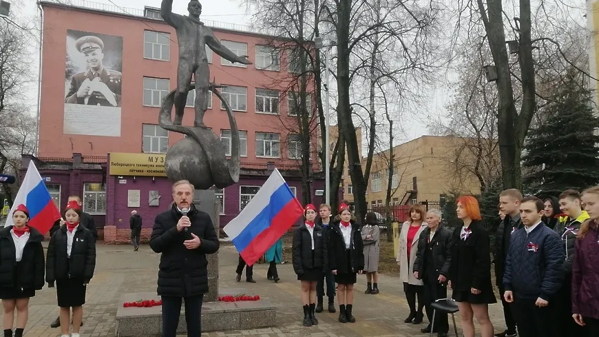 Студентов Люберецкого техникума им Гагарина поздравили с Днем космонавтики