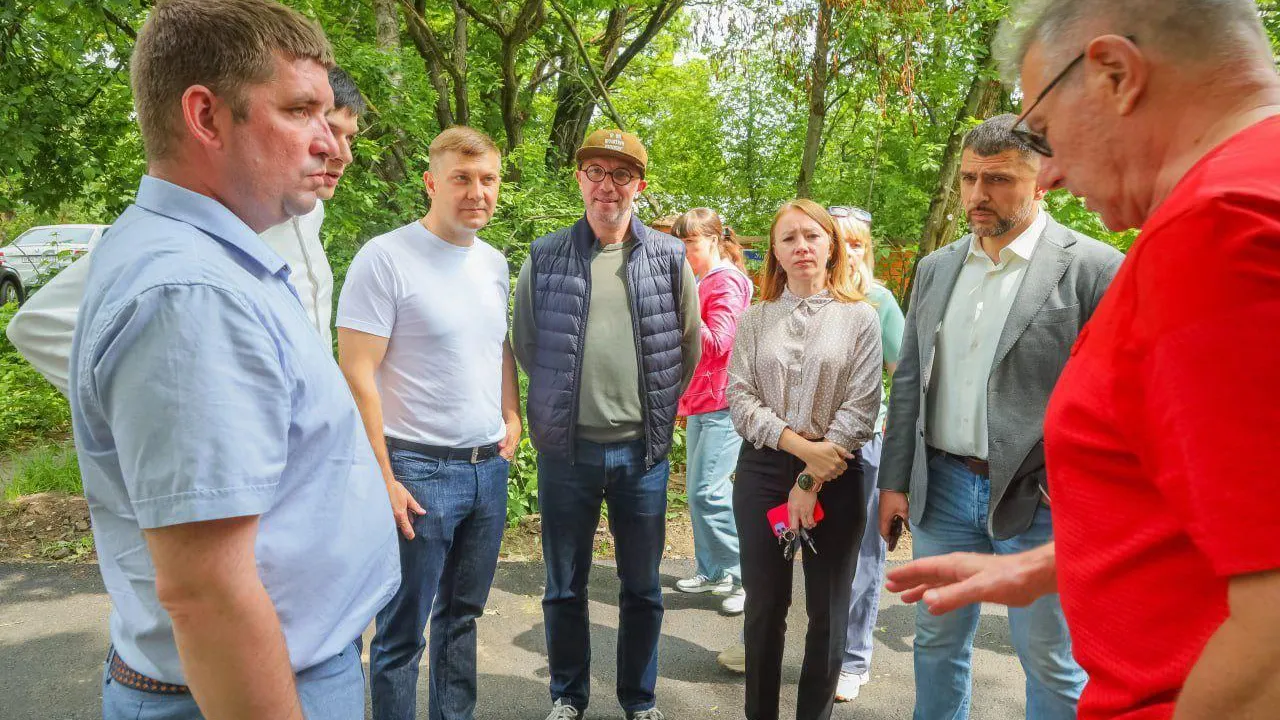 В пос Семхоз Сергиева Посада заменили почти 6 тыс кв м дорожного полотна