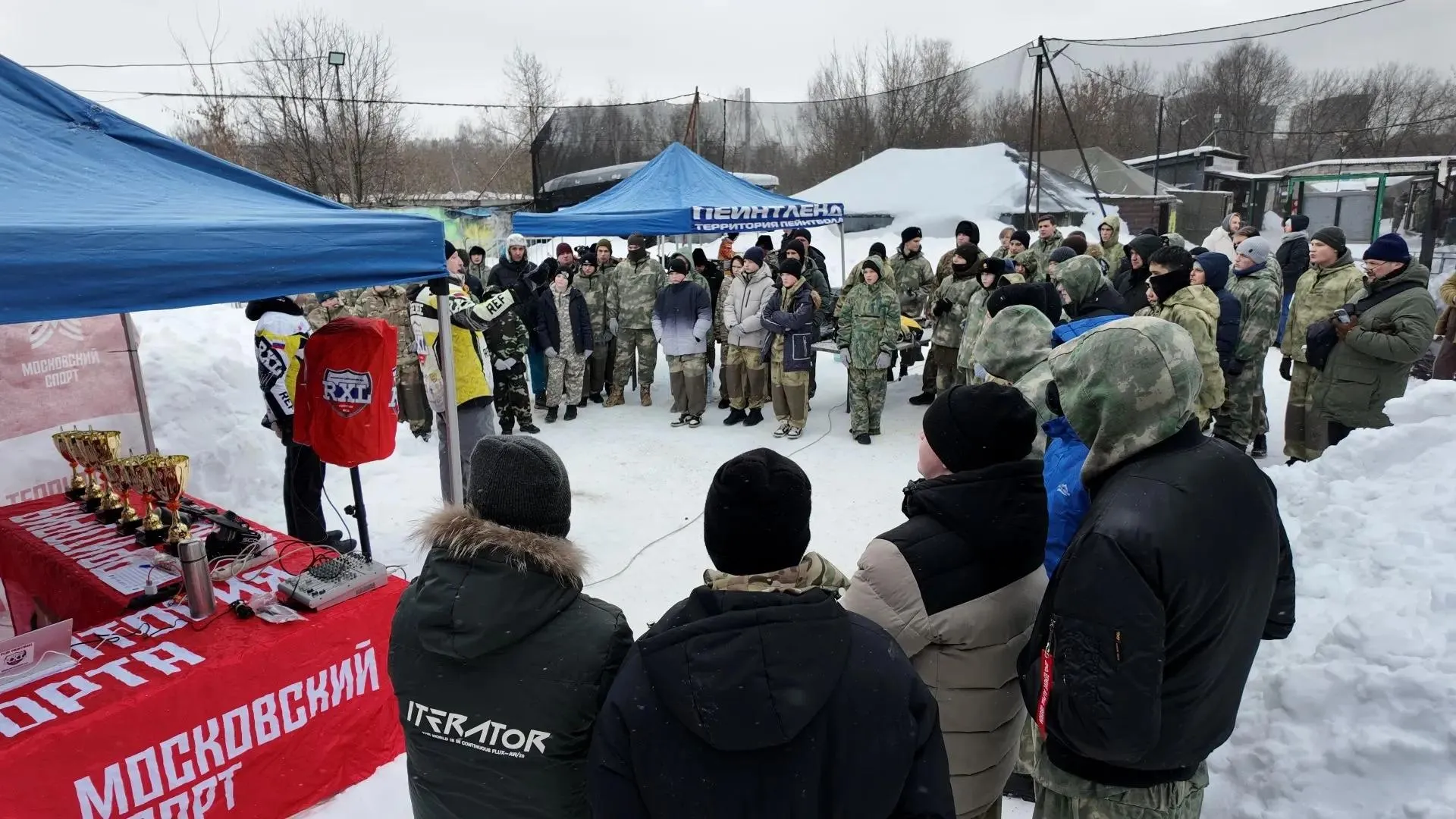 Юнармейцы из Мытищ заняли второе место на соревнованиях по пейнтболу в Москве