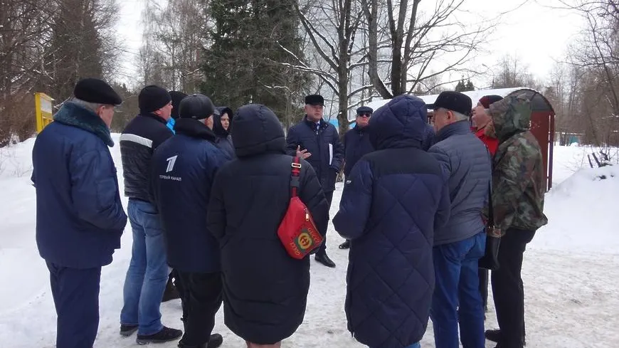 Подтопление земельного участка выявили в СНТ «Адмирал» Мытищ